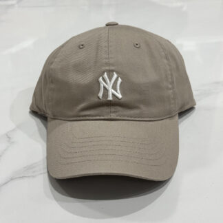 หมวก NY แบรนด์ MLB Korea สีเบจ (5)