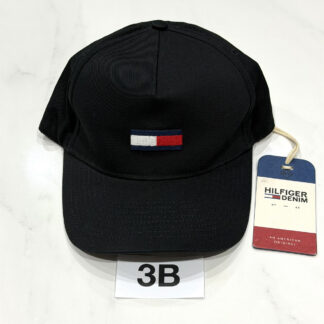 3B หมวก Tommy สีดำ