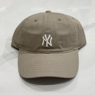 หมวก NY แบรนด์ MLB Korea สีเบจ ป้ายหลุด (10)
