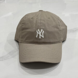 หมวก NY แบรนด์ MLB Korea สีเบจ ป้ายหลุด (7)