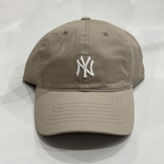 หมวก NY แบรนด์ MLB Korea สีเบจ (8)