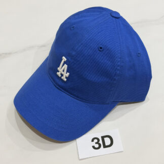 3D หมวก NY แบรนด์ MLB Korea สีน้ำเงิน ป้ายครบ ด้ายรุ่ย1จุด